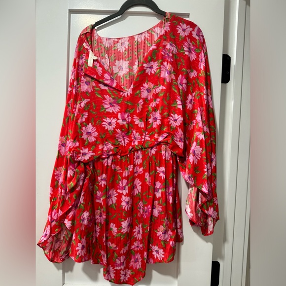 Red floral Love Shack, Fancy dress - Picture 10 of 11